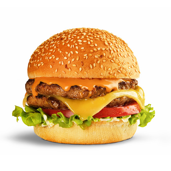 Чизбургер говядина х2